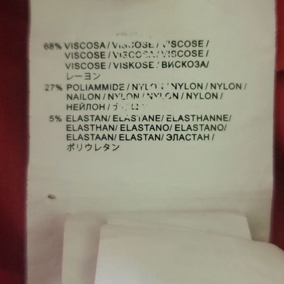 ELSY GIRL red jumpsuit. Italian Size 36 (H. 140 cm) / U.S. Size 10. Worn… - Picture 9 of 9